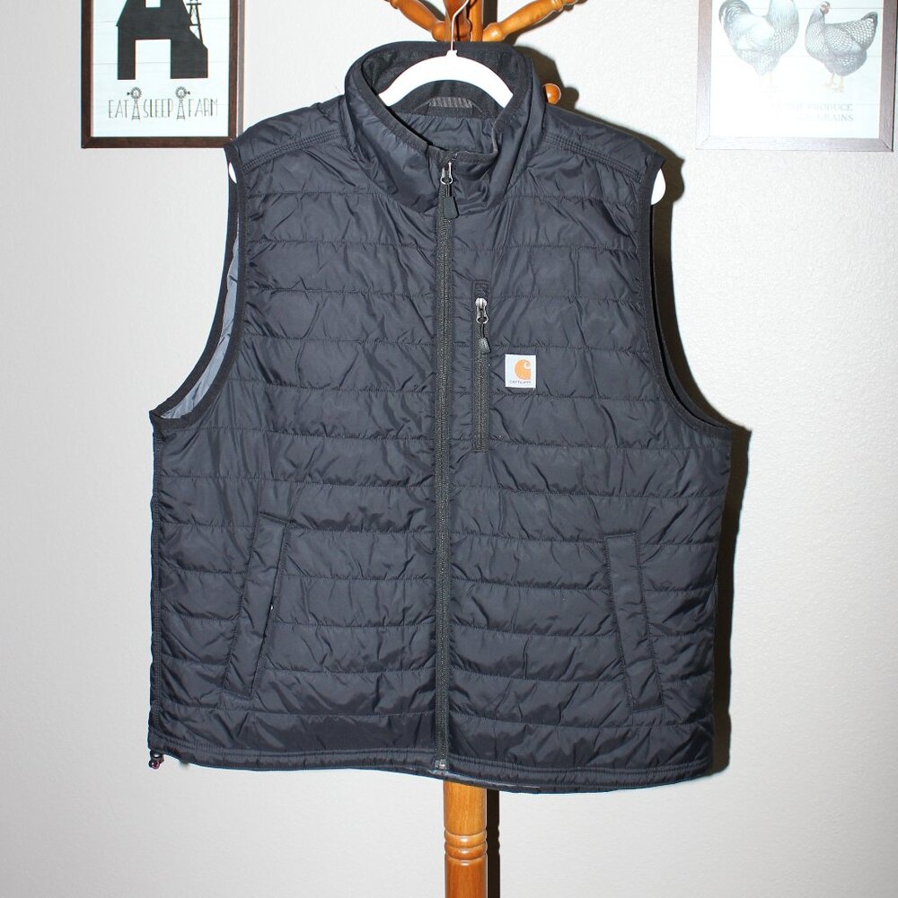 Carhartt Men's Rain Defender® Insulated Vest - Relaxed Fit Size XL